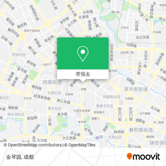 金琴园地图