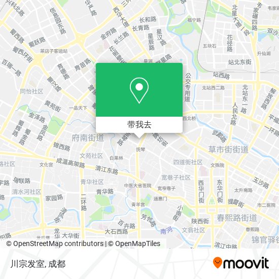 川宗发室地图