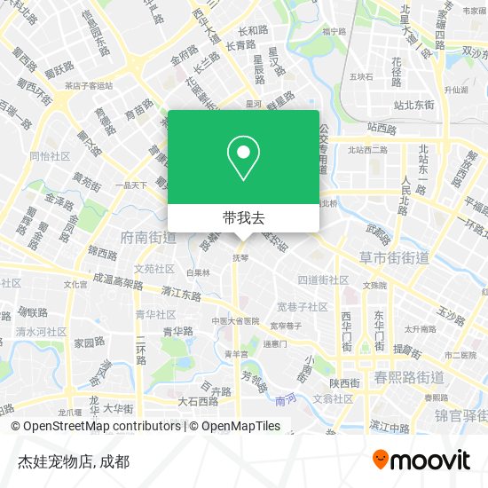 杰娃宠物店地图