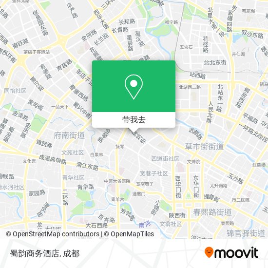 蜀韵商务酒店地图