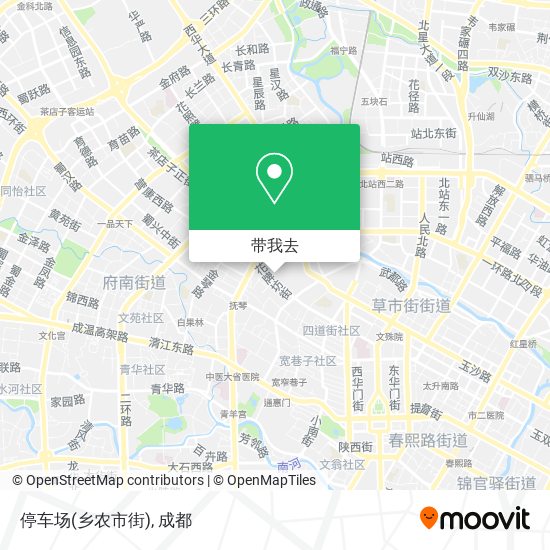 停车场(乡农市街)地图