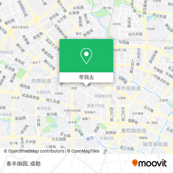 泰丰御园地图
