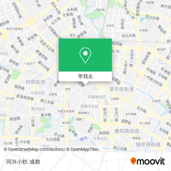 同兴小炒地图