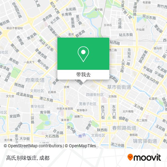 高氏别味饭庄地图