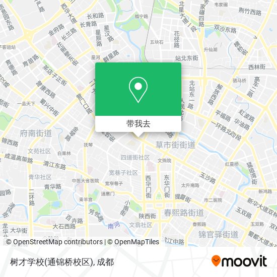 树才学校(通锦桥校区)地图