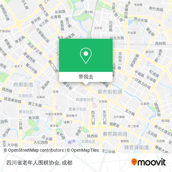 四川省老年人围棋协会地图