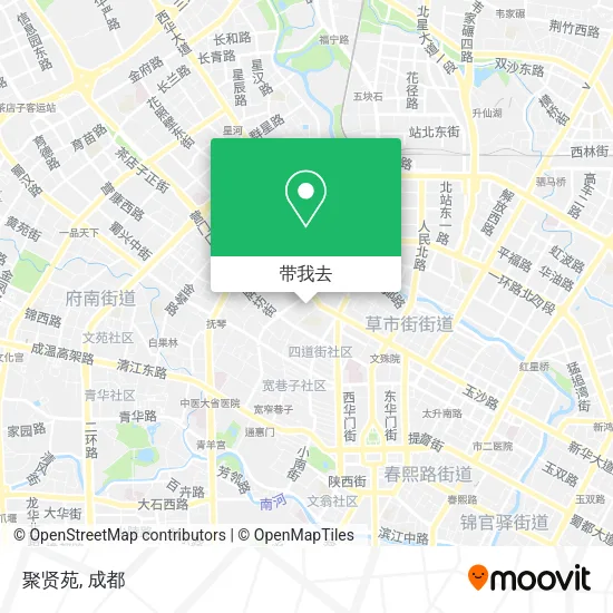聚贤苑地图
