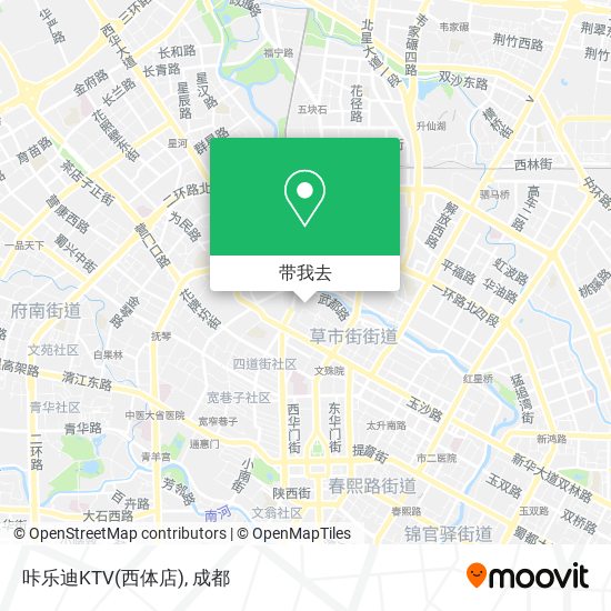 咔乐迪KTV(西体店)地图