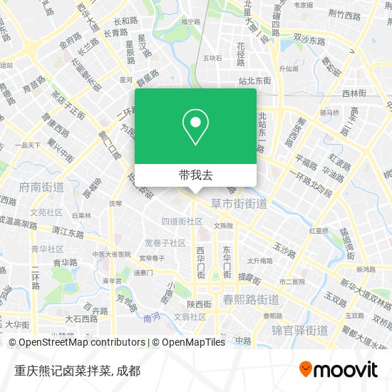 重庆熊记卤菜拌菜地图