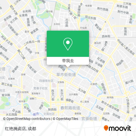 红艳腌卤店地图