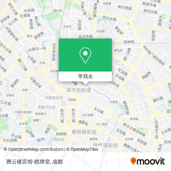 腾云楼宾馆-棋牌室地图