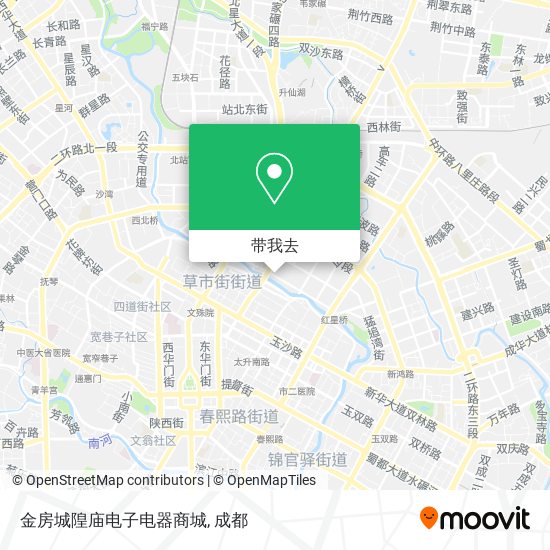 金房城隍庙电子电器商城地图