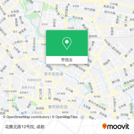 花圃北路12号院地图