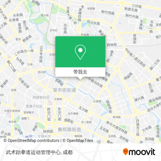 武术跆拳道运动管理中心地图