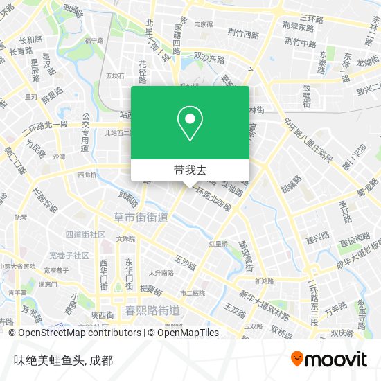 味绝美蛙鱼头地图
