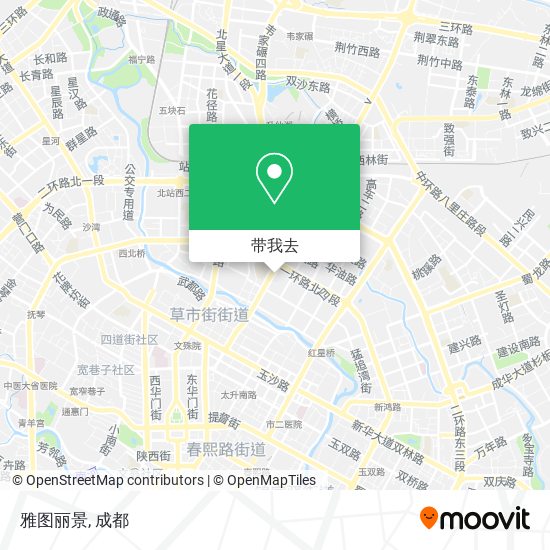 雅图丽景地图