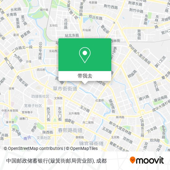 中国邮政储蓄银行(簸箕街邮局营业部)地图