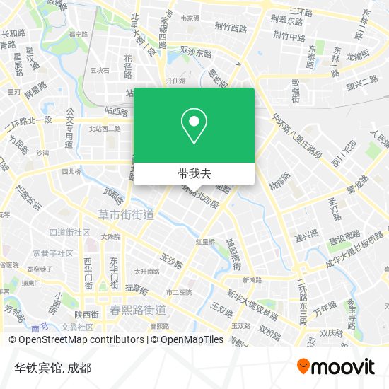 华铁宾馆地图