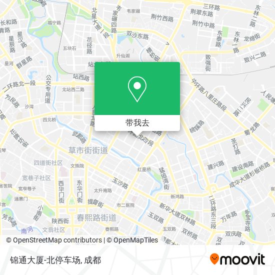 锦通大厦-北停车场地图