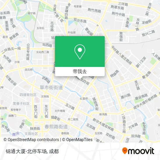 锦通大厦-北停车场地图