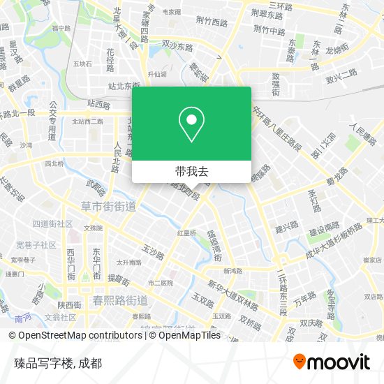 臻品写字楼地图