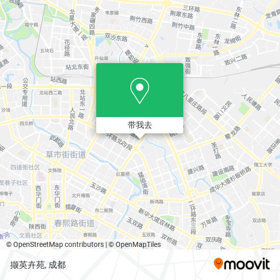撷英卉苑地图