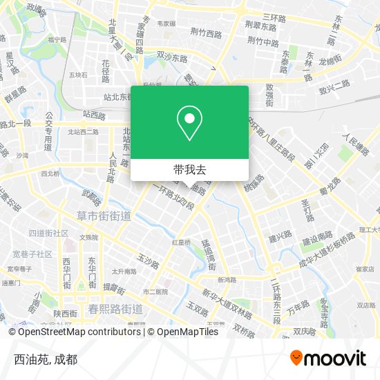 西油苑地图
