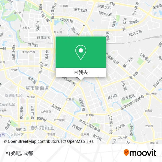 鲜奶吧地图