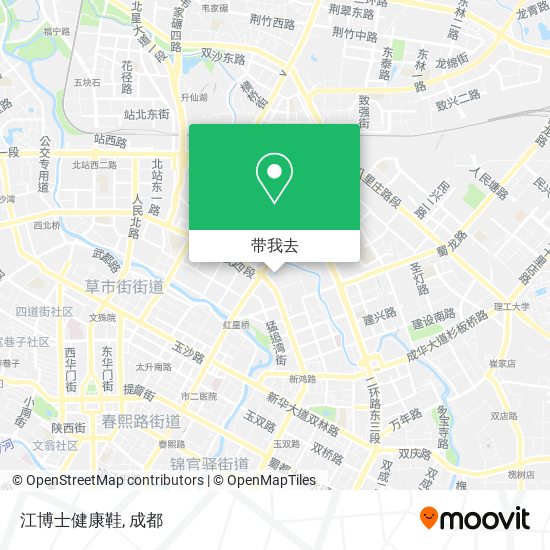 江博士健康鞋地图
