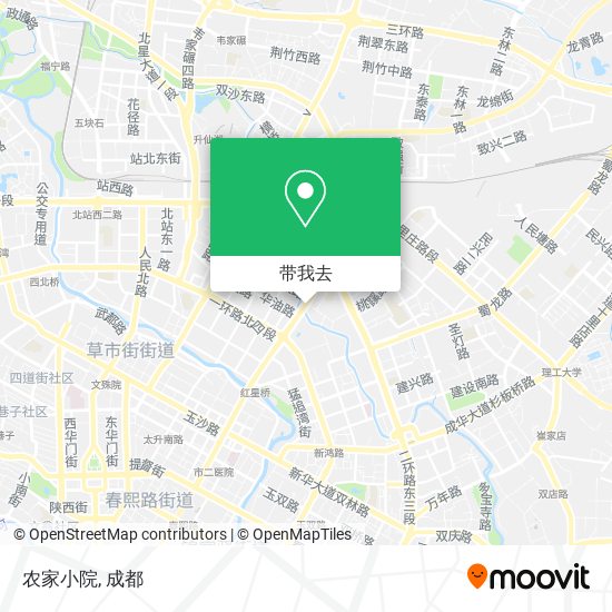 农家小院地图
