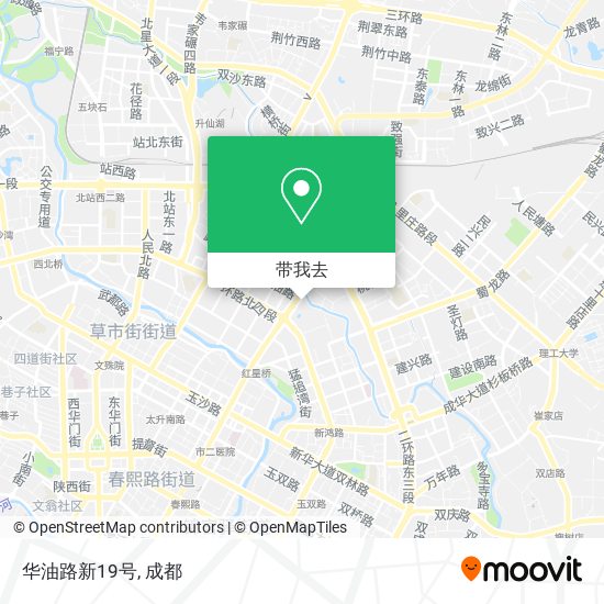 华油路新19号地图