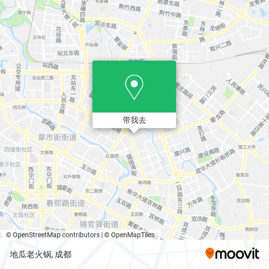 地瓜老火锅地图