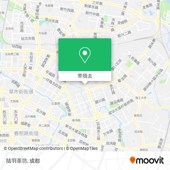 陆羽茶坊地图