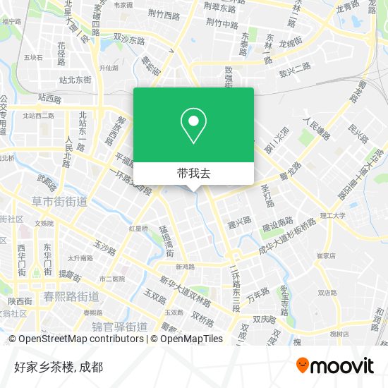 好家乡茶楼地图