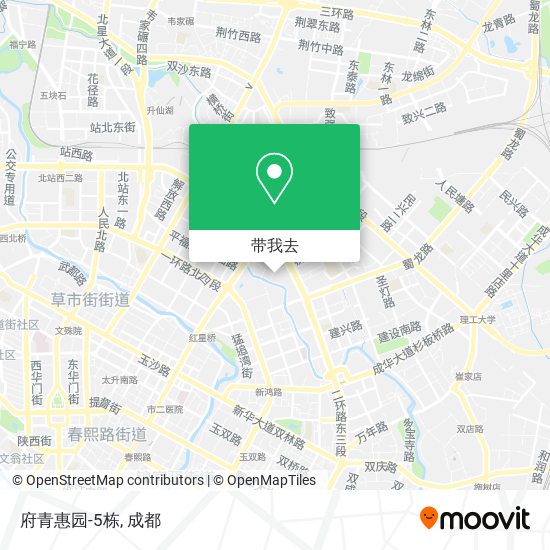 府青惠园-5栋地图