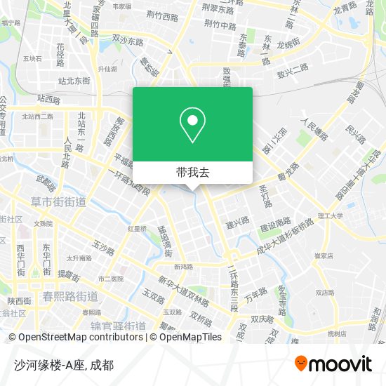 沙河缘楼-A座地图
