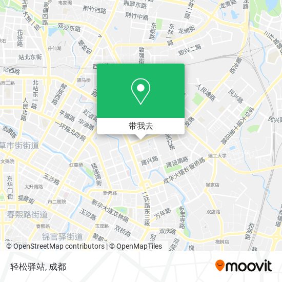 轻松驿站地图