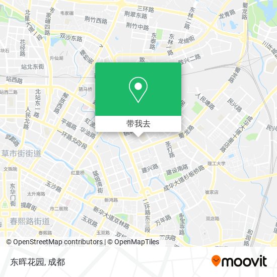 东晖花园地图