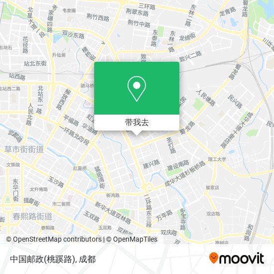 中国邮政(桃蹊路)地图