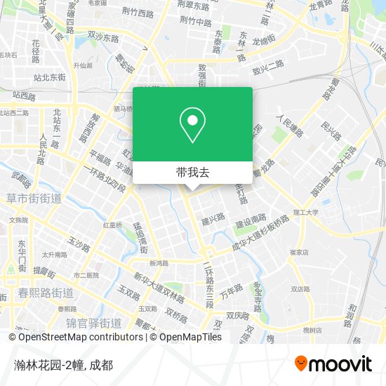 瀚林花园-2幢地图