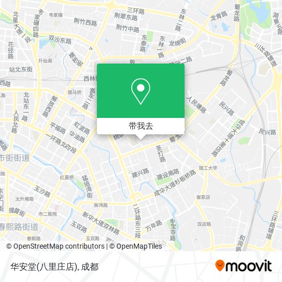 华安堂(八里庄店)地图