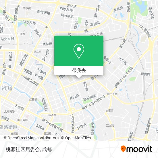 桃源社区居委会地图