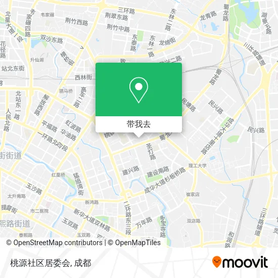 桃源社区居委会地图