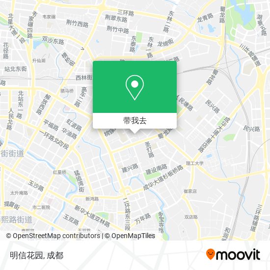 明信花园地图