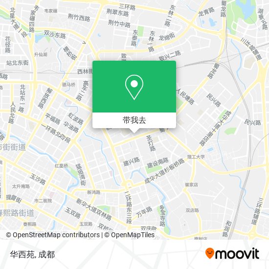 华西苑地图