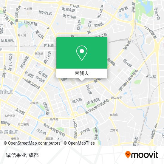 诚信果业地图