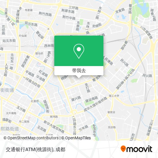 交通银行ATM(桃源街)地图