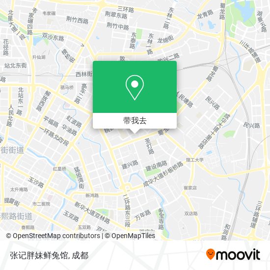 张记胖妹鲜兔馆地图