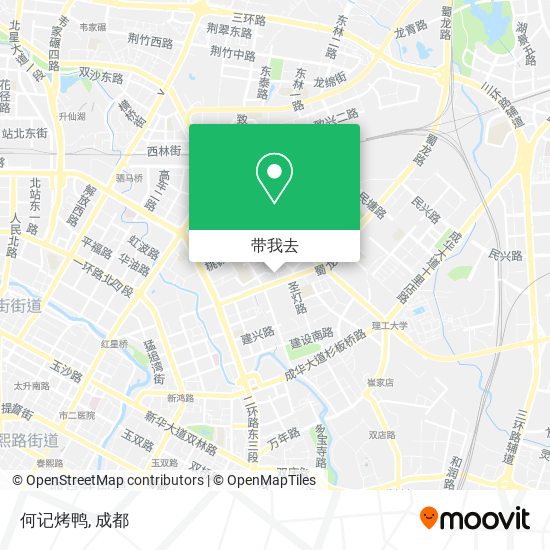 何记烤鸭地图