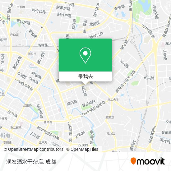 润发酒水干杂店地图